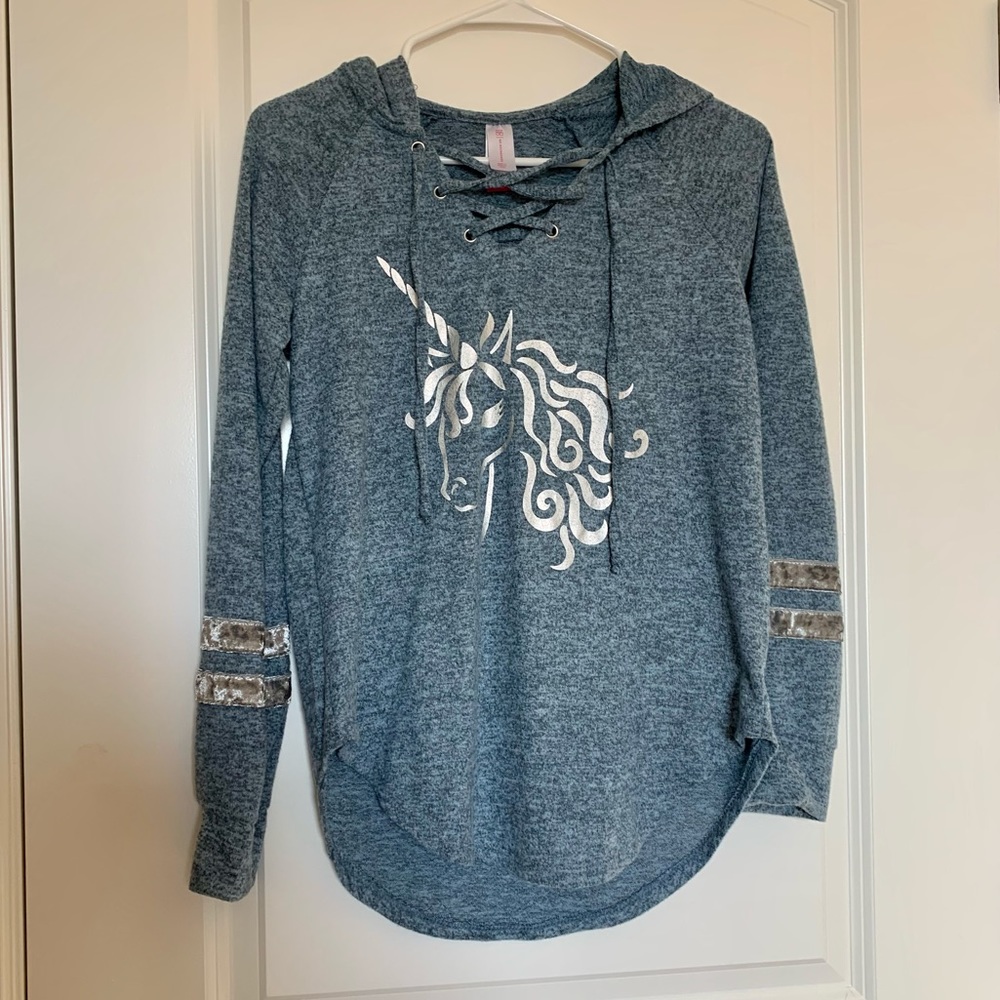 Unicorn Hooded Shirt